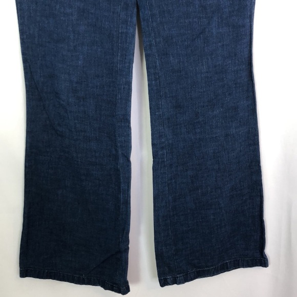 Madewell Widelegger Blue Denim Jeans Size 24 - Picture 7 of 10